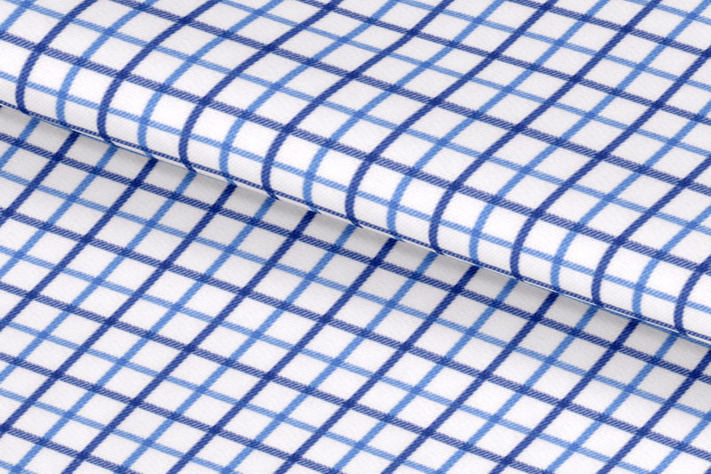 Fine Wool & Cashmere shirt Fabric