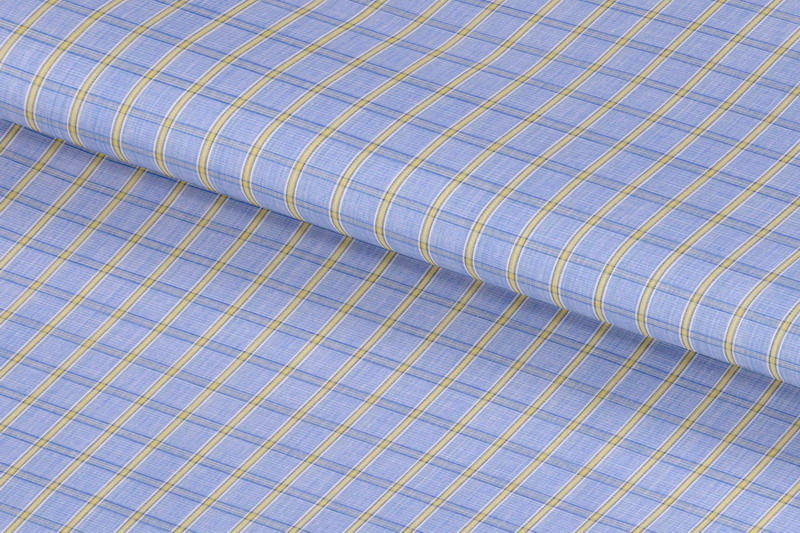 Fine Wool & Cashmere shirt Fabric